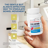 GeriCare Docusate Sodium : gélules faciles à avaler pour un soutien digestif.