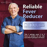 GeriCare gelcaps emballage 100 caplets: pratique à emporter.