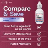GeriCare: pochette de voyage nasal saline pratique.