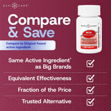 GeriCare comprimés 325 mg, dosages quotidiens et routine.