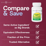 Boite GeriCare Vitamine C 250 mg – présentation compacte et pratique.
