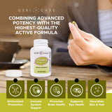 Conditionnement pratique GeriCare pour la maison ou les déplacements.
