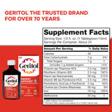 Geritol Liquide: pack de trois bouteilles prêt à l'emploi.