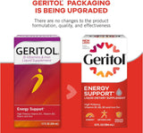 Geritol Liquide : pack quatre bouteilles pour un usage prolongé.