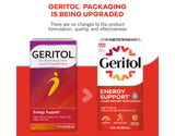 Geritol utilisé après le repas pour adultes 12 ans et plus.