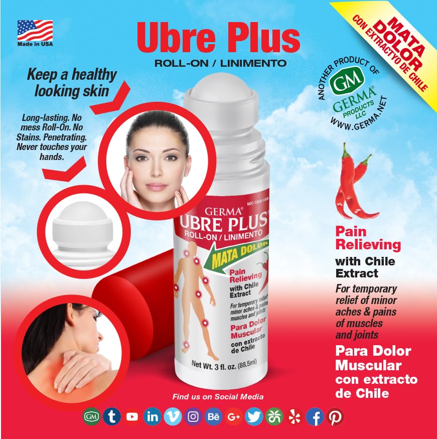 Germa Udder Plus Roll-On pratique pour les déplacements professionnels.