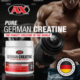 German Creatine prise-avant-entrainement: énergie soutenue et performance.