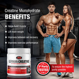 German Creatine scoop-dose: précision dose pour optimiser vos séances.