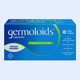 Germoloids Suppositoires X12 — emballage pratique pour usage à domicile et confort