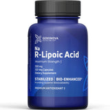 Geronova Research acide-lipoïque-r-bio-ameliore-bouteille: absorption élevée et utilisation quotidienne.