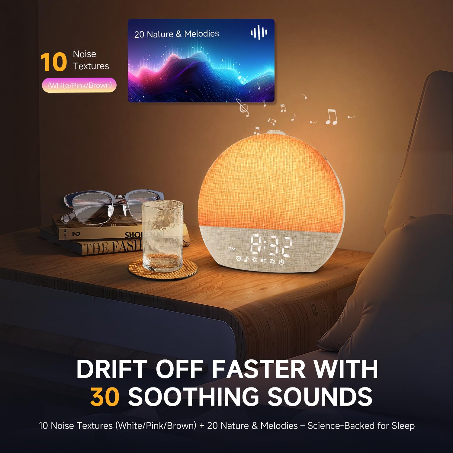 Geuuap Sunrise Design sans écran, ambiance calme et dépouillée