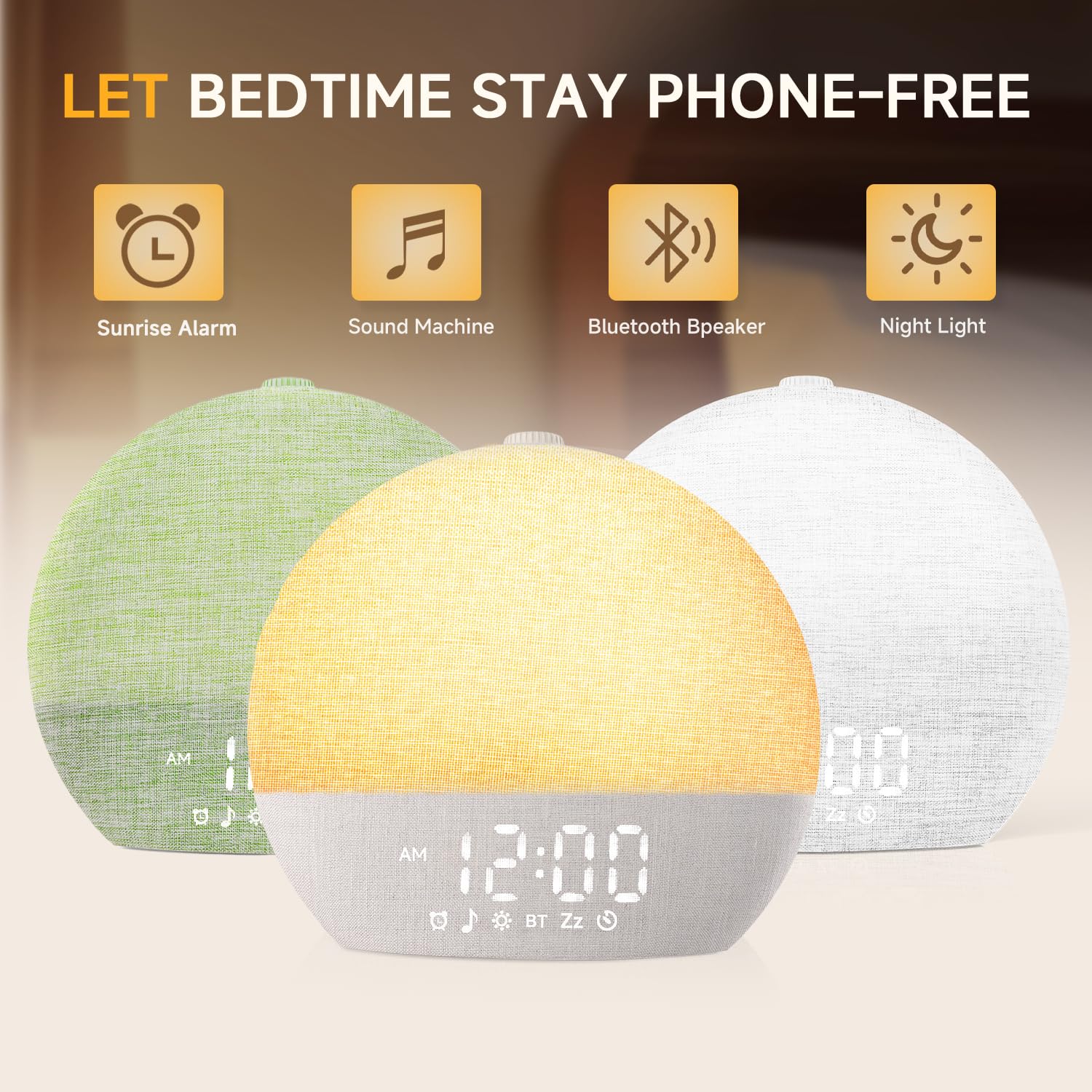 Geuuap Sunrise Enceinte Bluetooth permet de diffuser musique sans fil