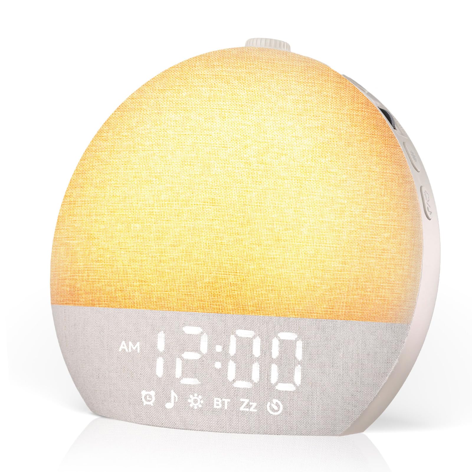Geuuap Sunrise Réveil Lumière montre le lever progressif pour un réveil naturel