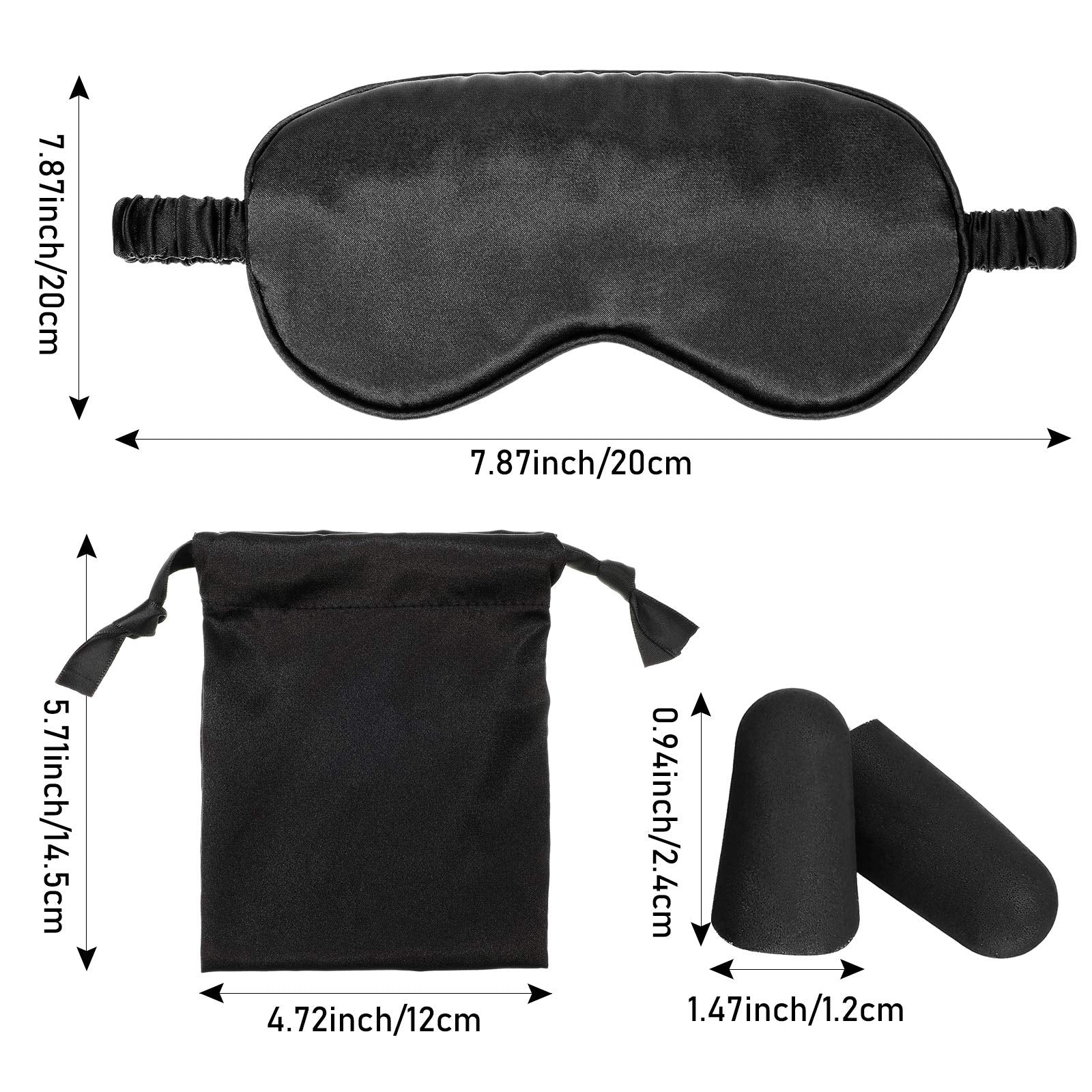 Geyoga bouchons d'oreilles anti-bruit pour voyages tranquilles