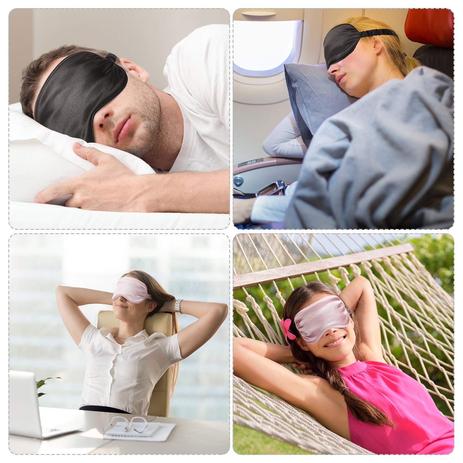 Etuis de rangement noirs et verts pour protéger vos accessoires Geyoga.