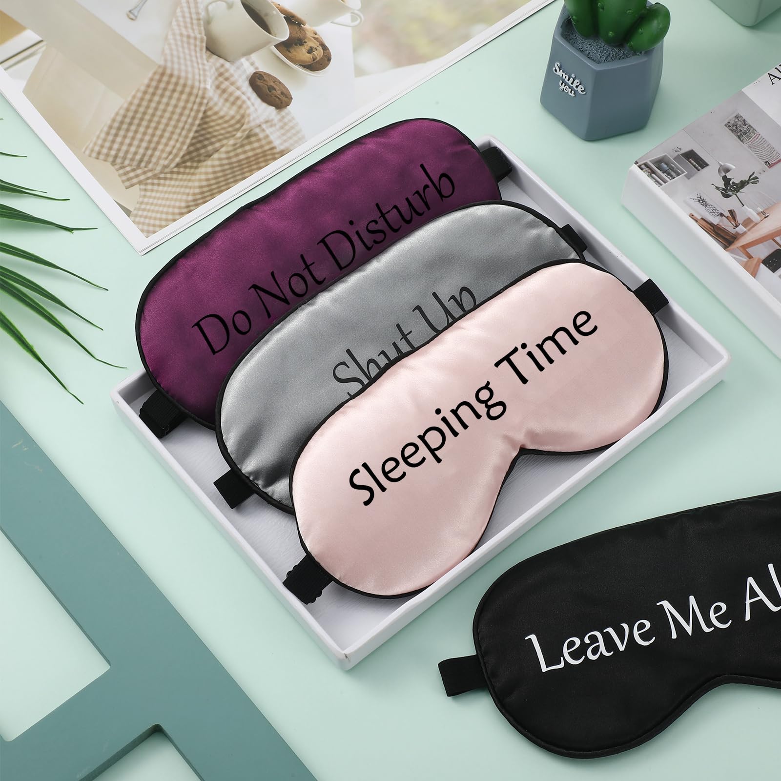 Masque yeux Geyoga doux pour voyage et méditation: favorise un repos apaisant.