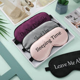 Masque yeux Geyoga doux pour voyage et méditation: favorise un repos apaisant.