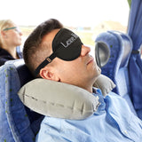 Masque yeux Geyoga avec étui voyage, pratique pour vos déplacements.