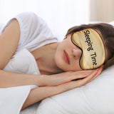 Masque yeux Geyoga à sangle ajustable, réglage facile sans tirer les cheveux.