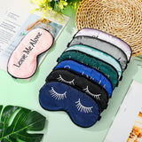 Masque soie Geyoga – parfait pour méditation et sieste tranquille.