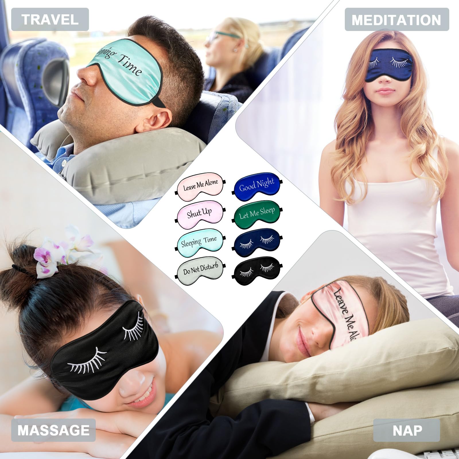 Masque œil Geyoga – effet d’ombre efficace et léger.