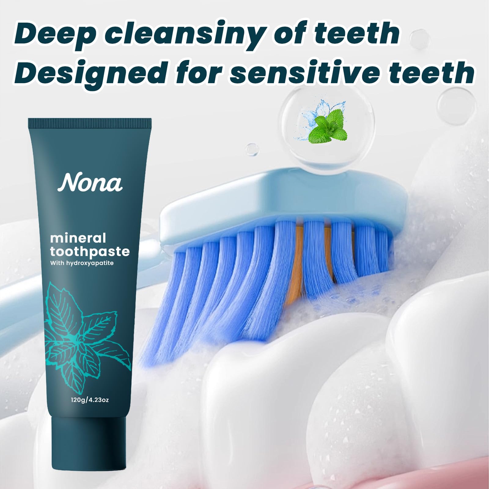 GFG dentifrice nano probiotiques hydroxyapatite – soulagement potentiel des sensibilités dentaires