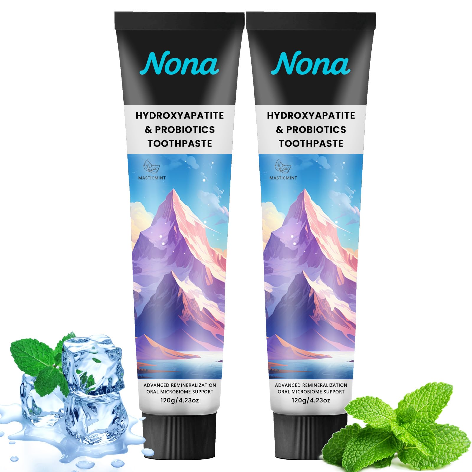 GFG Nano Hydroxyapatite avec charbon de bambou, reminéralisation douce de l’émail.