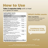 gflow vitamins etiquette-informations-naturelles: étiquette claire et traçabilité des ingrédients
