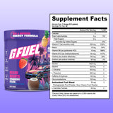 G Fuel Miami Nights 2.0 ambiance gaming, concentration et énergie régulières