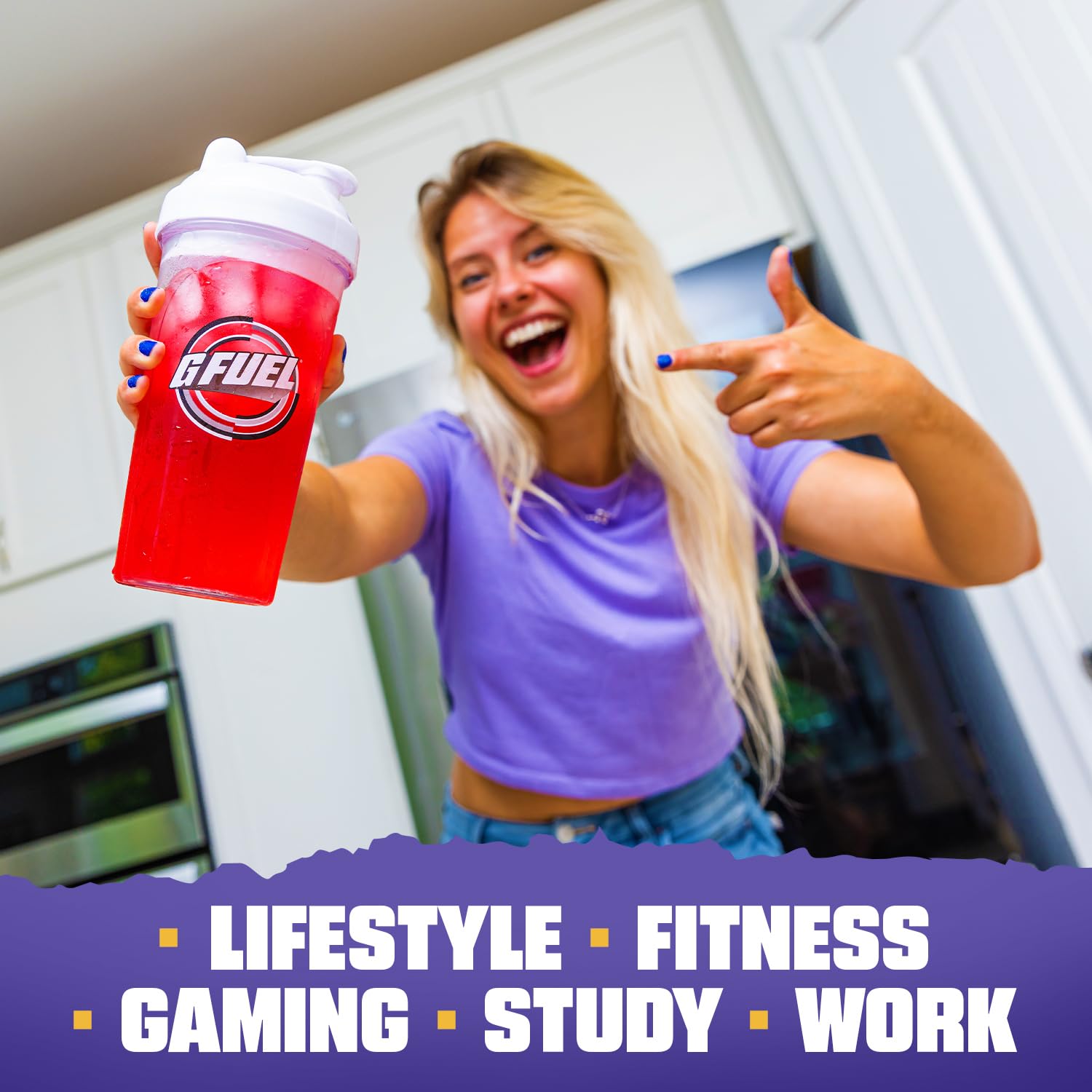G Fuel Miami Nights 2.0 texture poudre fine, dissolution facile