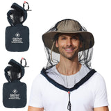 G GIEPHT filet moustiques tête pour randonnée, protection du visage