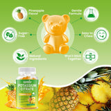Gommes GGMMUU citrate potassium, absorption optimale pour faciliter l’utilisation.