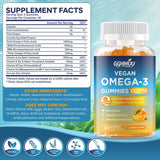 Gommes GGMMUU Omega3 huile algue: absorption potentiellement supérieure