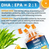Gommes GGMMUU Omega3 sans odeur poisson, goût frais