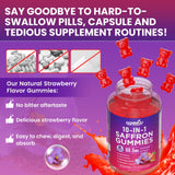 Texture gélifiée de GGMMUU Safran Gummies lors des pauses détente.