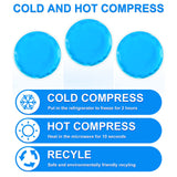 Compresse froid/chaud GGSTDDUP pour le visage, utilisation simple et rapide.
