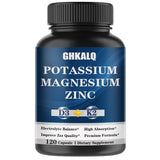 GHKALQ potassium-magnésium-zinc-d3-k2: bouteille de capsules énergie et équilibre