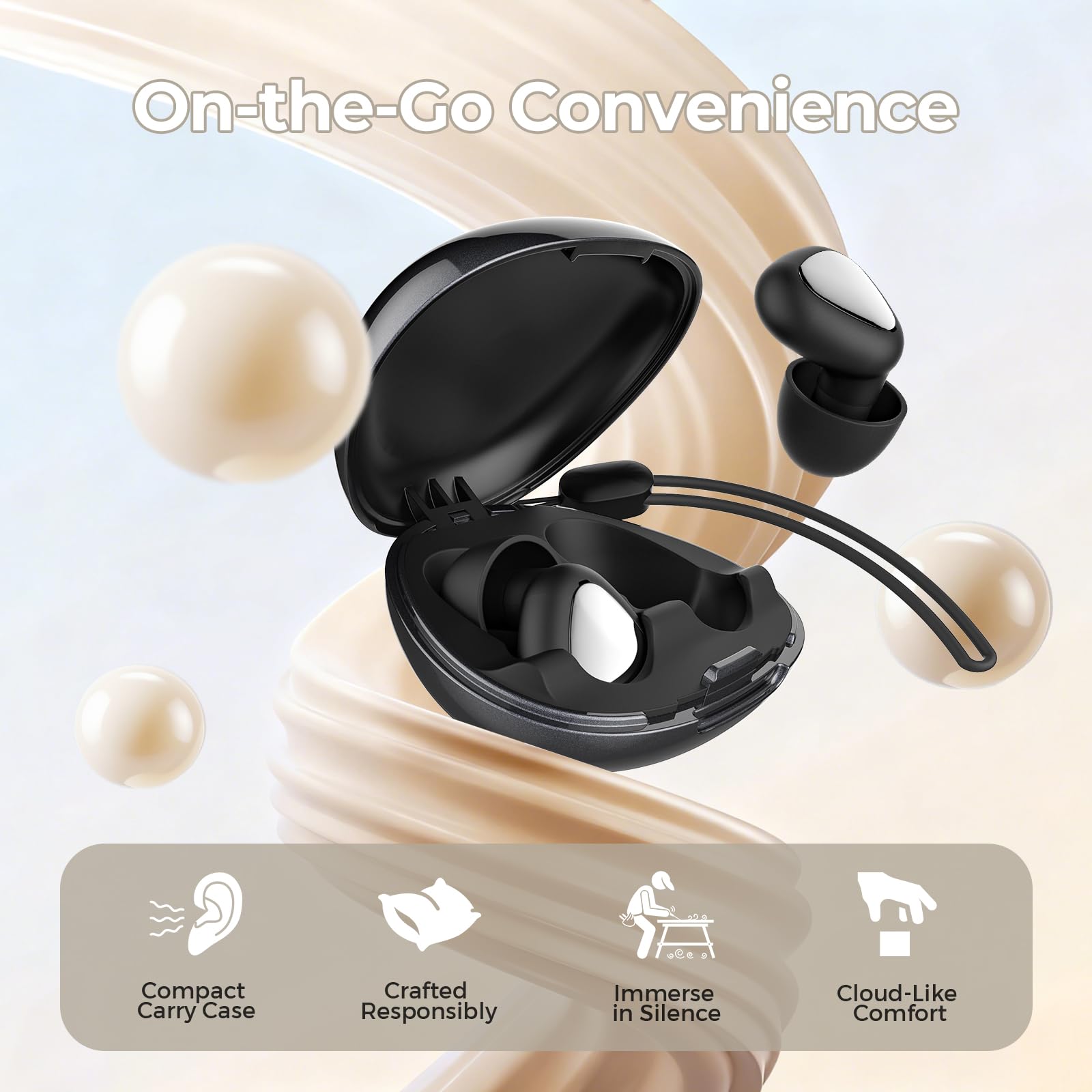GHORA bouchons oreilles protection auditive lors concerts et environnements bruyants.
