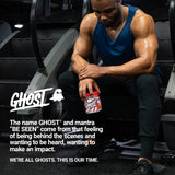 Moment de consommation GHOST Burn Kiwi Strawberry, énergie et concentration possibles.