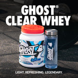GHOST Clear Whey Isolate – bouteille 1,4 lb pratique pour entraînement