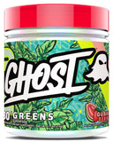 GHOST Greens Poudre: le pot pour doser facilement votre boisson quotidienne.
