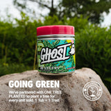 GHOST Greens Poudre: préparation rapide pour booster votre routine bien-être.