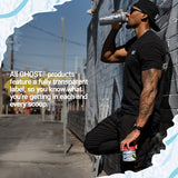 GHOST Hydration, ingrédients clés taurine et vitamine C, soutien énergétique potentiel.