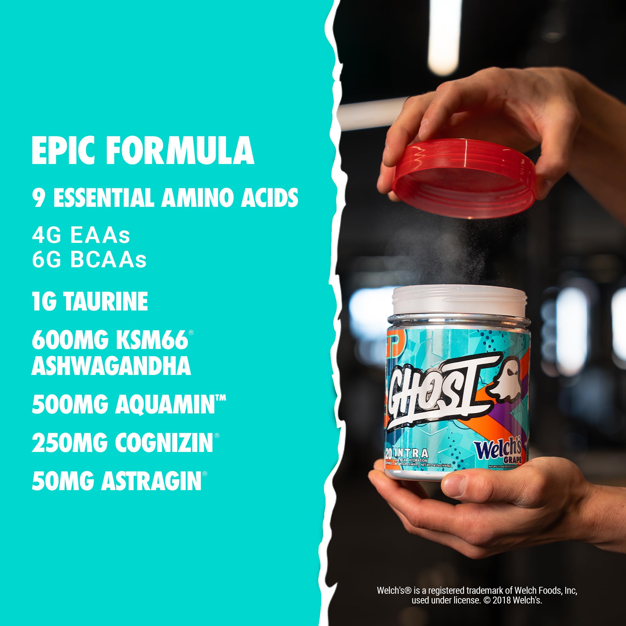 Doseur mesuré pour GHOST Intra, portions constantes et pratiques.