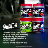 GHOST Legend All Out – dose caféine visible pour énergie durable.