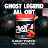 GHOST Legend All Out – scoop inclus pour mesurer la dose idéale.