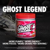 GHOST Legend énergie et concentration pré-séance grâce à Beta-Alanine et NeuroFactor.