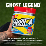 GHOST Legend – concentration et focus grâce à une caféine précise.