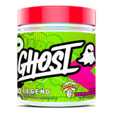 GHOST Legend poudre pré-entraînement Warheads Sour Watermelon, énergie et concentration potentielles.