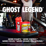GHOST Legend Pre-Workout doseur: précision pour chaque mesure et entraînement.